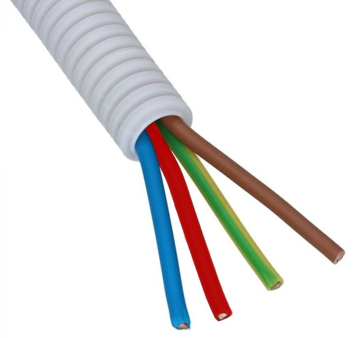 Kunststof installatiebuis, voorbedraad H07V-U Snelflex SNELFLEX 16MM 3G2.5+1X1.5 ROOD R100 SF3G25/15R