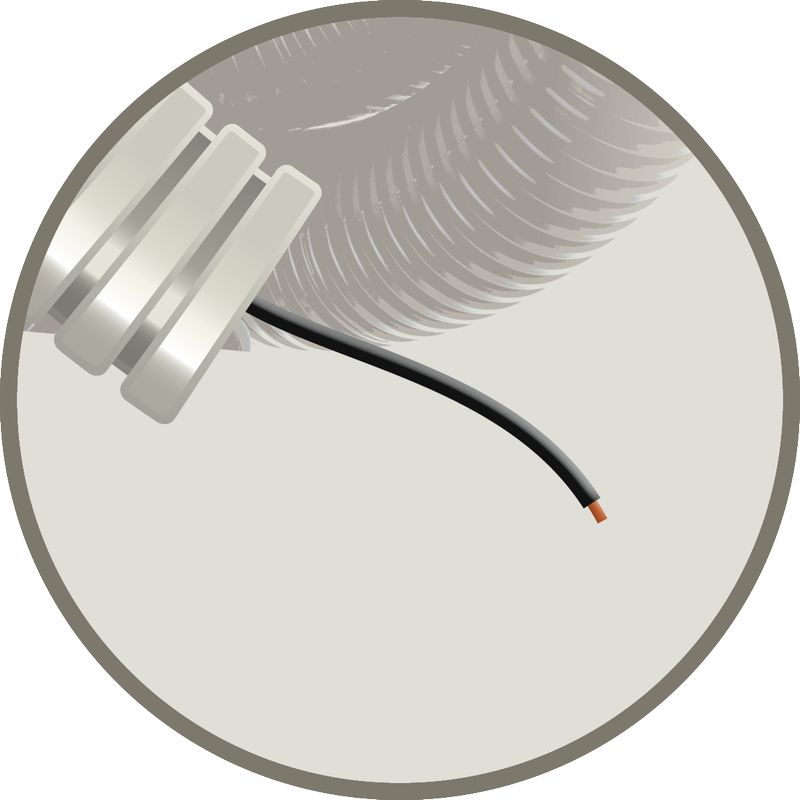 Kunststof installatiebuis, voorbedraad green 