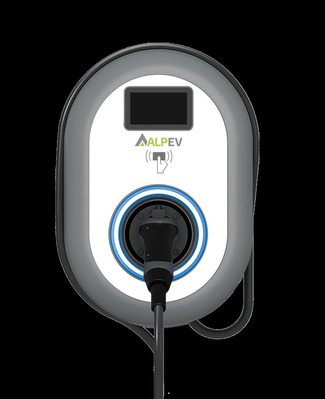 Oplaadpunt elektrisch voertuig ALP Smart Pro Display met 5M kabel