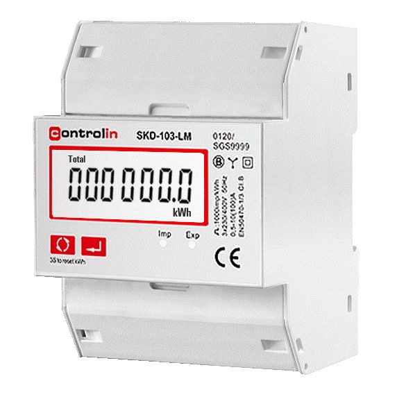 Controlin SKD-103-LM kWh 3x100A 3F MID PULS+M 185-05554-210
