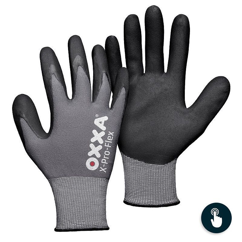 Veiligheidshandschoen X-Pro-Flex Oxxa OXXA X-PRO-FLEX 51-290 HANDSCHOEN ZW/GR 9/L 15129009