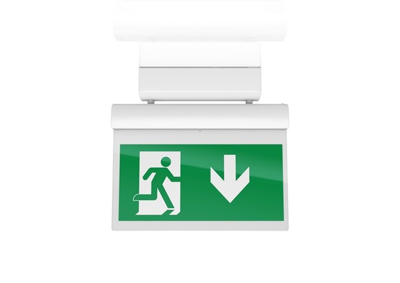 Noodverlichtingsarmatuur Sylvania SYLSAFE EXIT-M EX V EM3 MT DA Noodverlichtingsarmatuur Sylvania SYLSAFE EXIT-M EX V EM3 MT DA