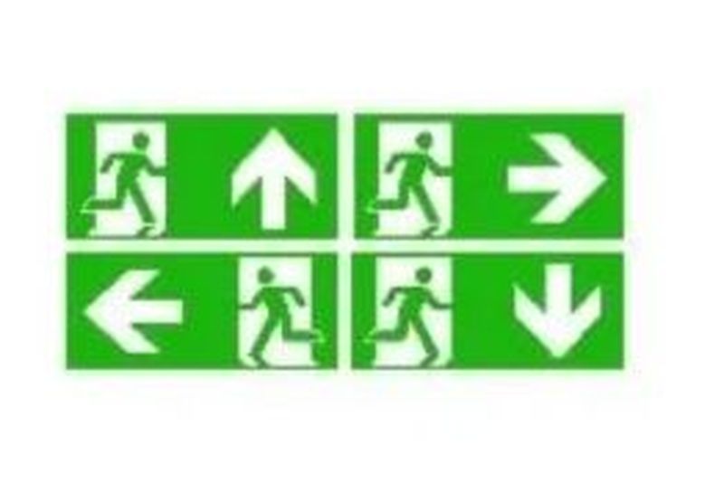 Normalux Ecolight Pictogram noodverlichting Vialed