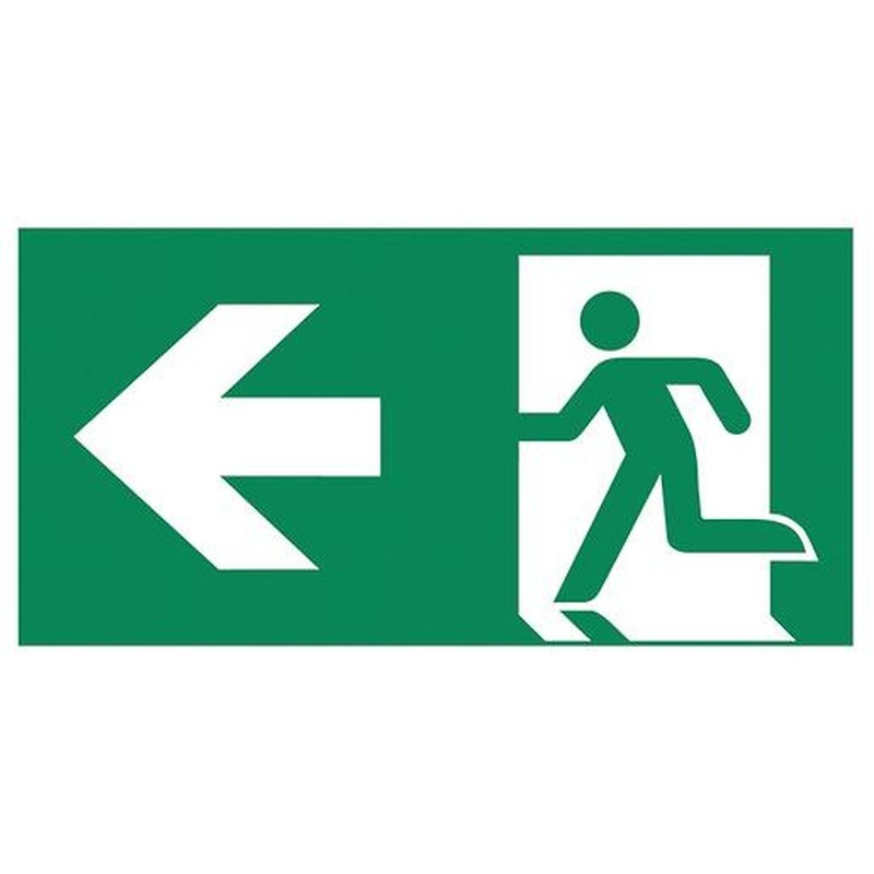 Pictogram noodverlichting MacBright C man pijl Links/Rechts PLX DZ Pictogram noodverlichting MacBright C man pijl Links/Rechts PLX DZ